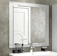 Зеркало Misty Лейла 70 см белое