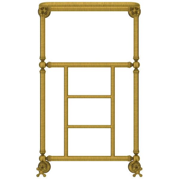 Полотенцесушитель водяной Сунержа Ренессанс 50х86 см состаренная латунь 051-0282-8650 (детальная фотография), классические, ретро