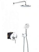 Душевой комплект Kludi Bozz хром