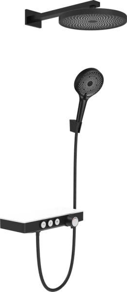 Душевой комплект BERGES Morans черный матовый 075004 (детальная фотография)