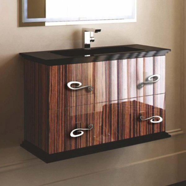 Мебель для ванной La Beaute LOIRET 100 (детальная фотография), 100 см