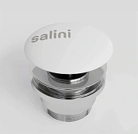 Донный клапан для раковины Salini D 505 глянцевый белый