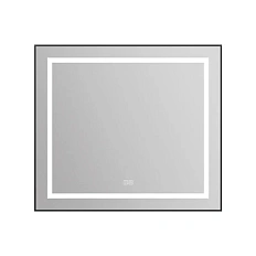 Зеркало с подсветкой BelBagno Kraft 90 см с подогревом черное