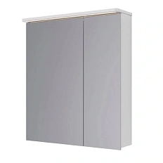 Зеркальный шкаф с подсветкой Lemark Zenon 70 см с козырьком
