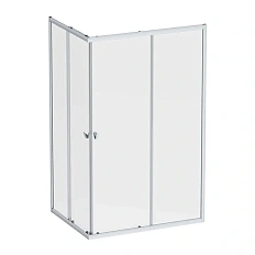 Душевой уголок Am.Pm Sunny 120x90 см хром матовый