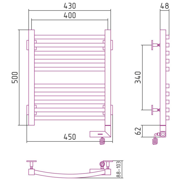 Схема (детальная фотография), белыe