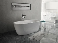 Ванна акриловая Aima Design Tondo 174 x 80 см отдельностоящая, белый, 01тон17480