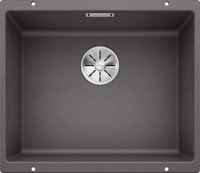 Мойка для кухни Blanco Subline 500-U 53 см темная скала 523433 (детальная фотография)