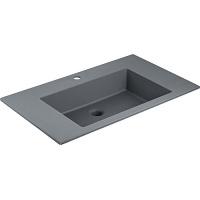 Раковина мебельная Vincea 80 см серая