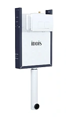 Бачок скрытого монтажа IDDIS Optima Home кнопка смыва белая