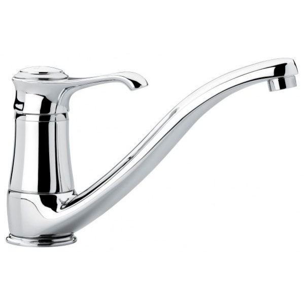 Смеситель для кухни матовый хром Emmevi Tiffany SC6095 (детальная фотография)