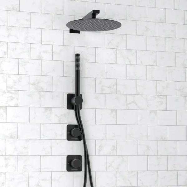 Душевой комплект WasserKRAFT Fulda черный A5251.299.219.258.302.242.217 (детальная фотография), душевые комплекты, наборы