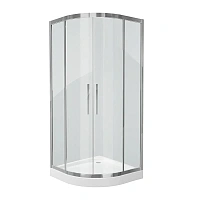 Душевой уголок Grossman Pragma 90х90 см серебро