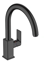 Смеситель для кухни Hansgrohe Vernis Shape черный матовый
