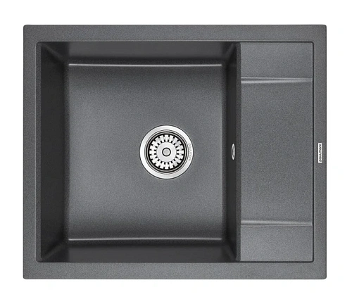 Мойка для кухни Paulmark Optimum 60 см графит - фото 6
