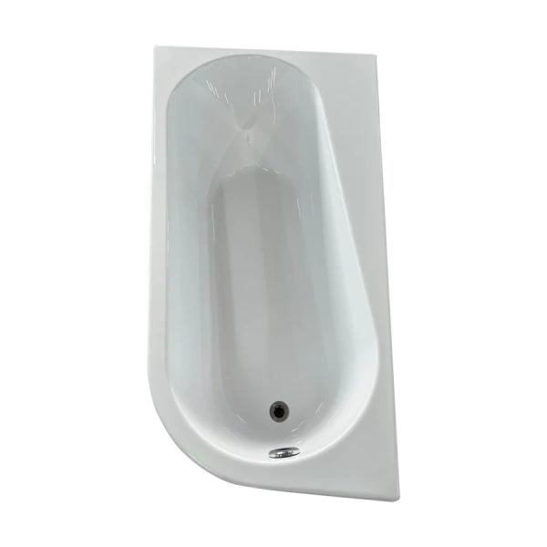 Акриловая ванна Радомир Вальс Прима 1-01-0-1-1-357/1-01-0-2-1-357, 170 x 100 см, L/R, каркас в комплекте, белая (детальная фотография), асимметричные