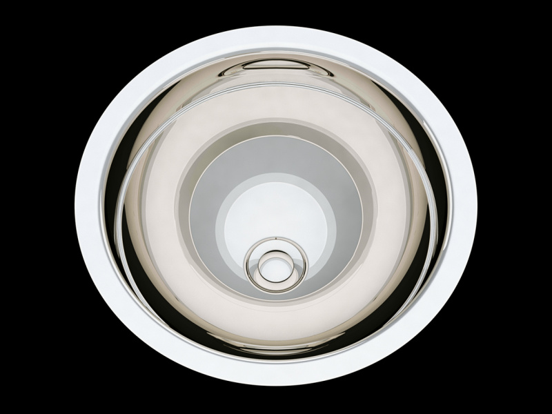 Раковина встраиваемая латунная, цвет светлое золото, Devon&Devon Babylon DEBaBYLOT (детальная фотография)