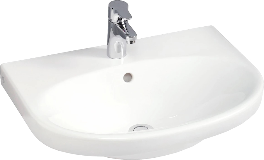 Раковина подвесная на пьедестал Gustavsberg Nautic 55569901 56х43х17.5 см  (детальная фотография)