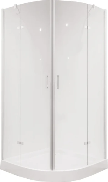 Душевой уголок Niagara Nova 90x90 см полукруглый 66150811 (детальная фотография), полукруглые, четверть круга