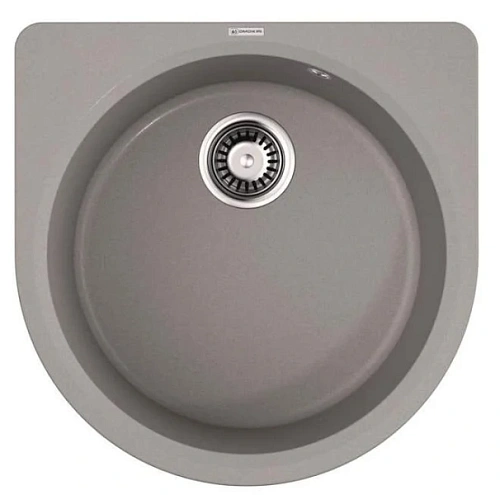 Мойка для кухни Omoikiri Akegata 51-GR 51 см leningrad grey - фото 4