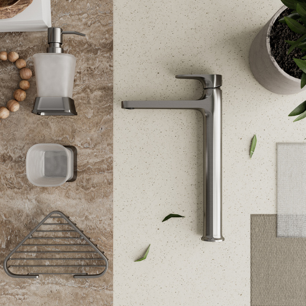 Решетка для ванной WasserKRAFT Ammer угловая K-733N (детальная фотография), современные, hi-tech