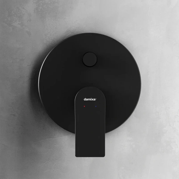 Смеситель для душа Damixa Apollo черный 477100300 (детальная фотография), черные