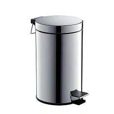 Мусорное ведро Акватек полированный хром