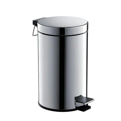 Мусорное ведро Акватек полированный хром - фото 1