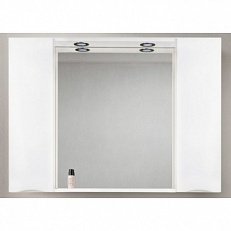 Зеркальный шкаф с подсветкой BelBagno Marino 120 см с двумя распашными дверцами