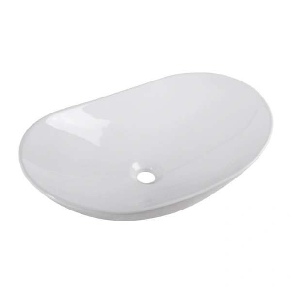 Раковина BelBagno 60 см белая BB1404 (детальная фотография), современные, hi-tech