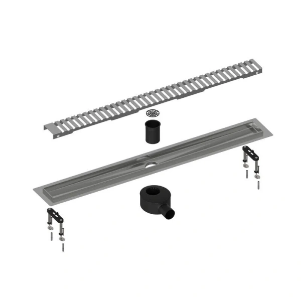 Душевой лоток Timo Drain Systems 80 см хром DS230108/00 (детальная фотография), душевой лоток