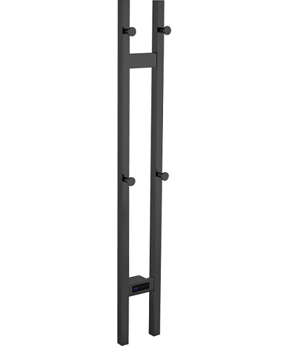 Полотенцесушитель электрический Boheme Duo 17x120 см черный - фото 2