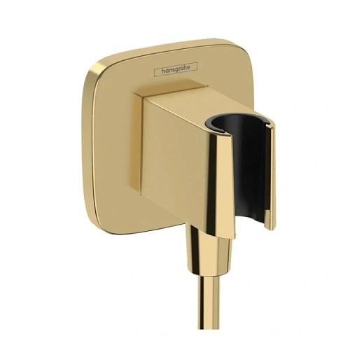 Шланговое подсоединение Hansgrohe FixFit полированное золото - фото 6