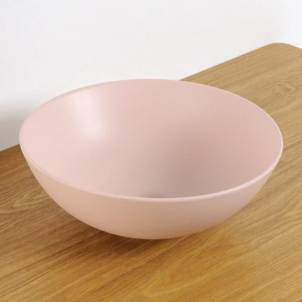 Раковина GID Esfera 9081pkm 36 см розовая 53403 (детальная фотография), современные, hi-tech