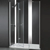 Душевая дверь в нишу Cezares Elena 130 см стекло прозрачное