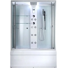 Душевой бокс Timo Lux 148x82 см высокий поддон