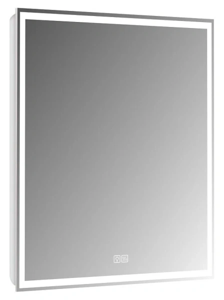 Зеркало с подсветкой BelBagno 70 см с подогревом SPC-GRT-700-800-LED-TCH-WARM (детальная фотография), современные, hi-tech