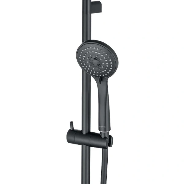 Душевой комплект Акватек Вега черный матовый AQ1072MB (детальная фотография), комплекты index_1