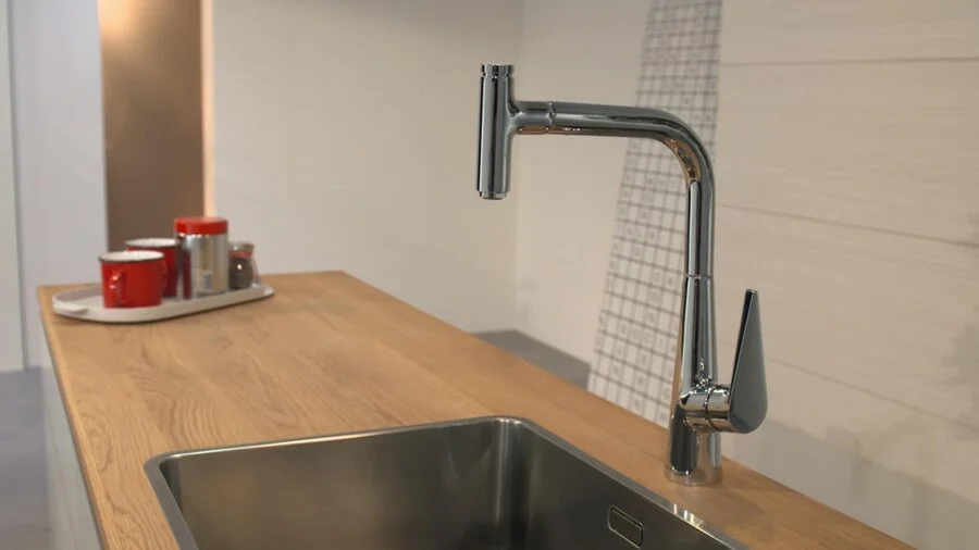 Смеситель для кухни Hansgrohe Talis Select S под сталь 72821800 (детальная фотография), другие