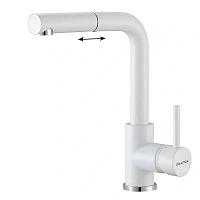 Смеситель для кухни Paulmark Kassel белый