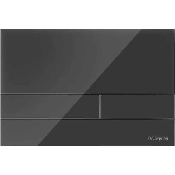 Клавиша смыва Tece TECEspring square черная S240851 (детальная фотография)