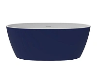 Ванна акриловая Corpa Nera Bosso CN130102, 170 х 76 см, синий матовый