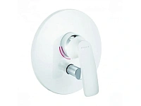 Смеситель для душа Kludi Balance белый/хром