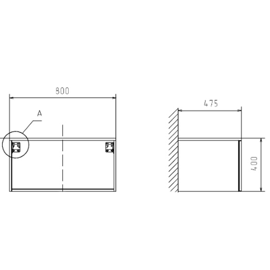 Схема (детальная фотография), пристенные, низкие