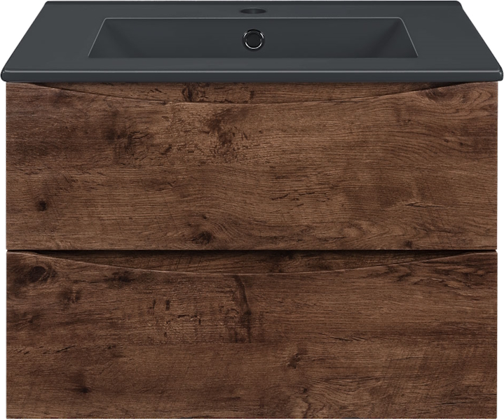 Тумба под раковину подвесная Vincea Mia 60,5 см R.Wood VMC-2MC600RW (детальная фотография), 60 см