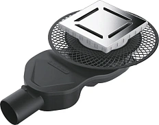 Душевой трап BERGES PLATZ Norma 15 см хром матовый