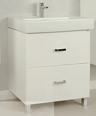 Тумба под раковину напольная Акватон Америна Н 80 см белая