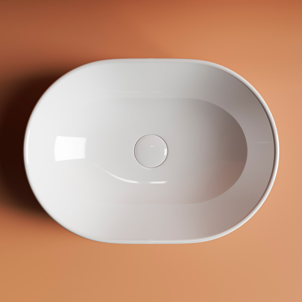 Раковина Ceramica Nova Element 48 см чаша CN6019 (детальная фотография), белые