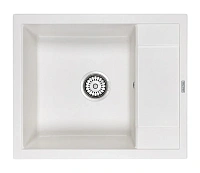 Мойка для кухни Paulmark Optimum 60 см белая