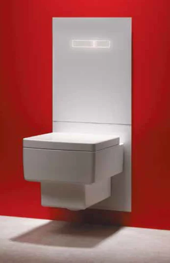 Верхняя стеклянная панель с сенсорным блоком управления, цвет черный, Tece TECElux 9650003 (детальная фотография) index_1